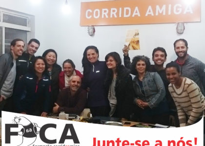 Instituto Corrida Amiga promove a 1ª “Formação Corrida Amiga”, o FoCA