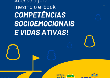 Lançamento e-book Competências socioemocionais e vidas ativas