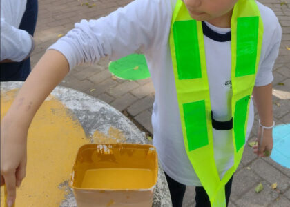 Intervenção Lúdica transforma praça na Vila Cisper, ZL-SP